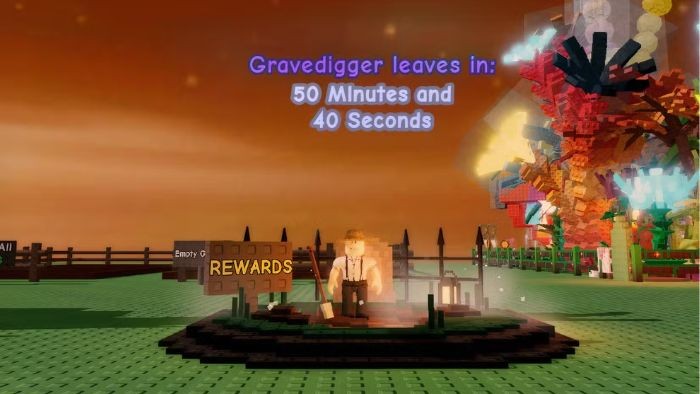 Cách nhận thêm lượt đào trong Grave Digging - Grow A Garden