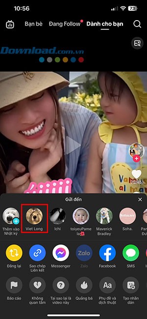 cach nhan tin cho nguoi khac tren tiktok 7*467101