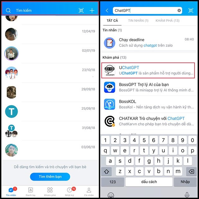 Cách sử dụng ChatGPT trên Zalo đơn giản