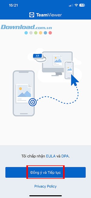 Hướng dẫn sử dụng TeamViewer trên điện thoại điều khiển máy tính