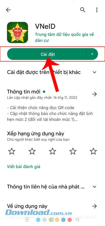Hướng dẫn cài đặt và sử dụng VNeID - Ứng dụng Bộ Công an