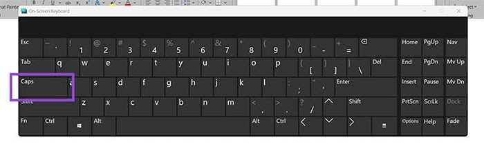 Sửa lỗi chữ luôn viết hoa khi Caps Lock đã tắt