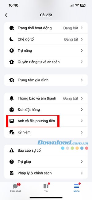 sua loi khong mo duoc link tiktok trong messenger 3*522787
