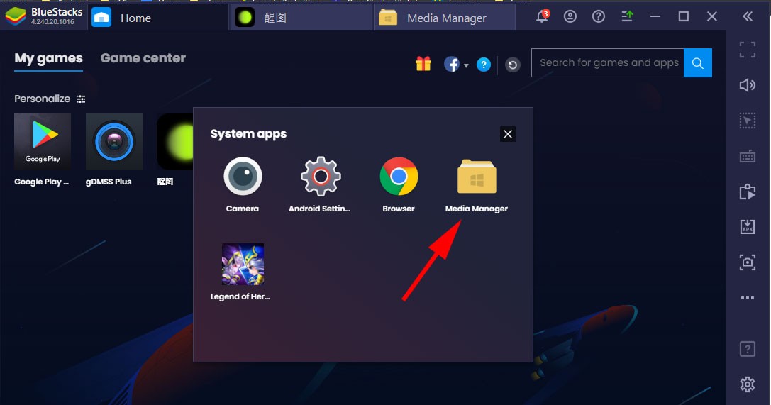 Import ảnh vào Xingtu trên PC