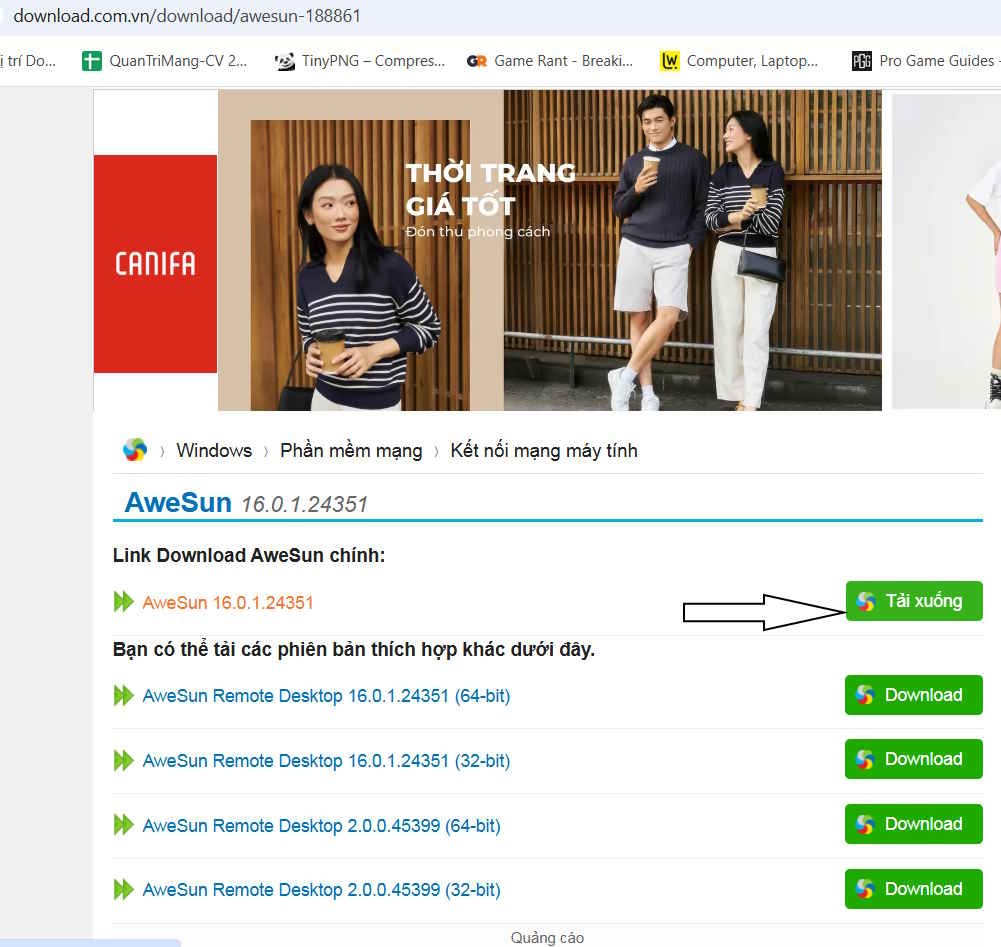 Tải AweSun bản mới nhất
