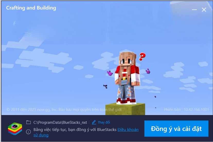 Cài đặt Craft and Building trên PC bằng BlueStacks