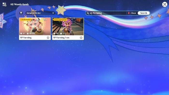 Hướng dẫn tăng cấp nhanh Miliastra Wonderland Genshin Impact