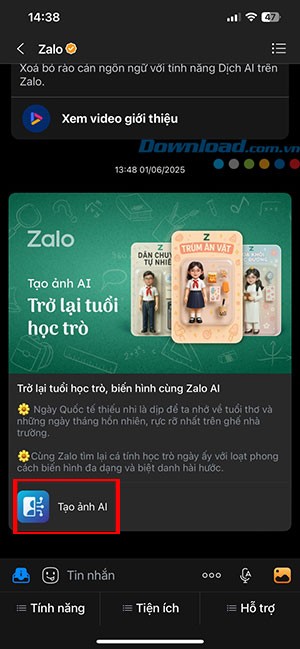 tao anh bien hinh hoc sinh voi zalo ai 1*521786