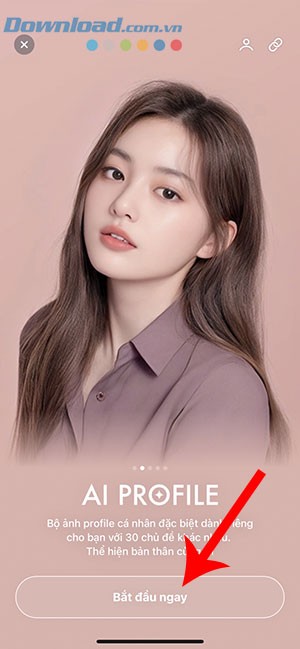 tao anh profile han quoc bang Snow AI 3*419863