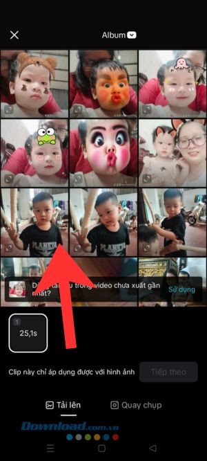 Chọn một hình ảnh bất kỳ