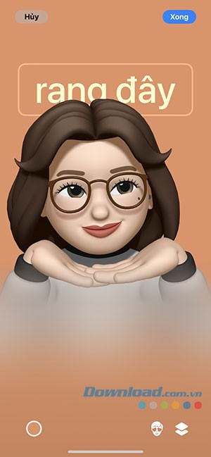 tao ap phich lien he contact poster iOS 17 12*435177