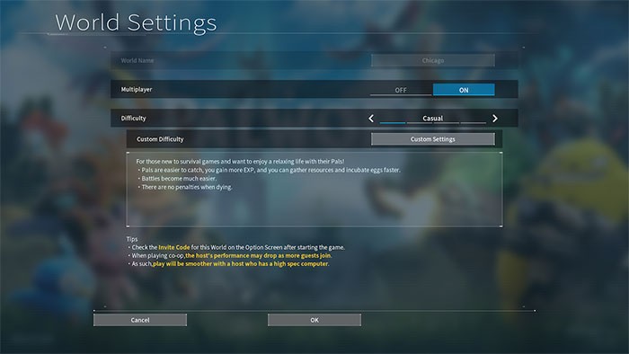 Hướng dẫn tạo và tham gia Bang hội trong Palworld