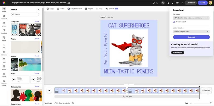 Tác phẩm sau khi hoàn thiện