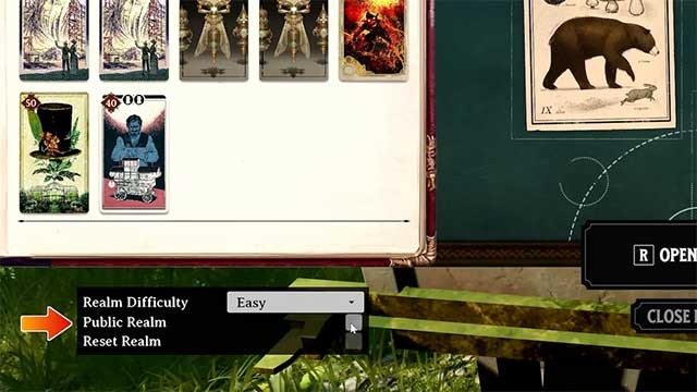 Khi tạo Realm Card, bạn có thể biến nó thành Public Realm