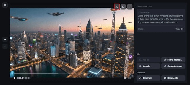 Bước 3: Tải xuống