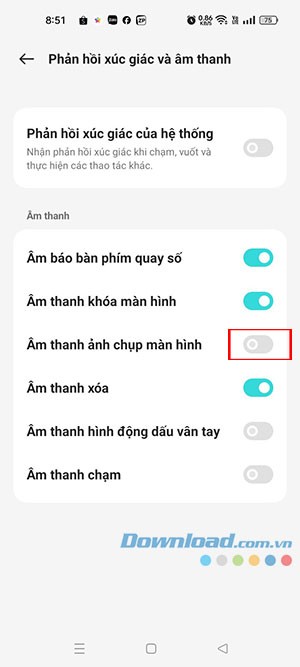 cach tat am thanh chup man hinh OPPO 5*456169