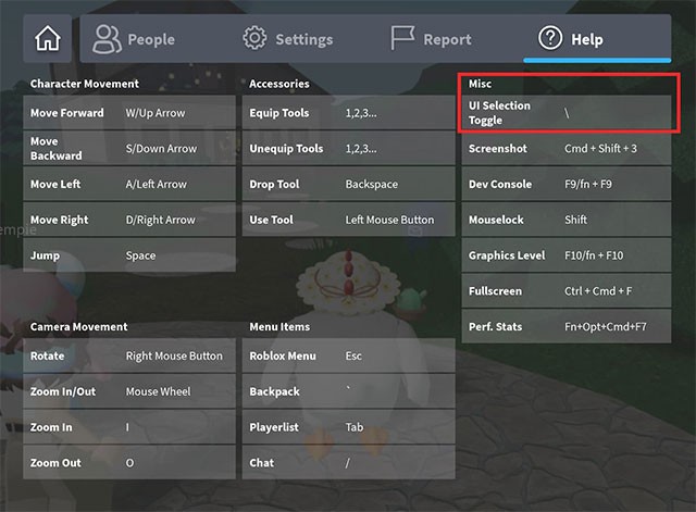 Cách tắt UI Navigation trong ROBLOX - Hướng dẫn chi tiết