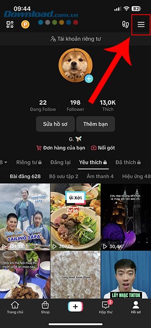 thay doi nguoi nhan tin tren TikTok 1*427931