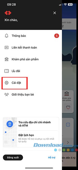cach them du lieu sinh trac hoc trong techcombank mobile 2*471482