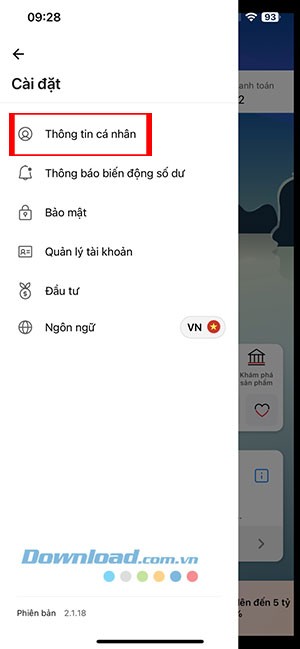 cach them du lieu sinh trac hoc trong techcombank mobile 3*471479