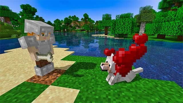 Nếu thuần hóa thành công, trên đầu sói sẽ xuất hiện trái tim đỏ