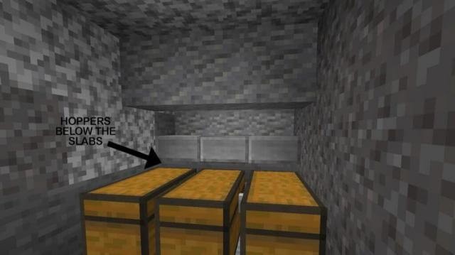 Ba chiếc rương được ghép lại