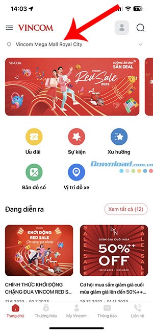 Tìm vị trí đỗ xe Vincom dễ dàng với MyVincom