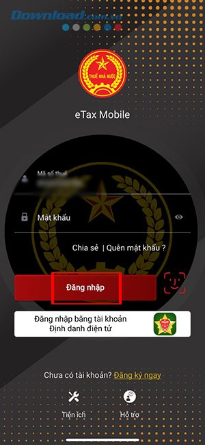 Hướng dẫn tra cứu thông tin quyết toán thuế trên eTax Mobile