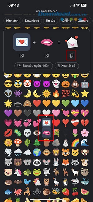 tu tao bieu tuong cam xuc voi emoji kitchen google 5*433963