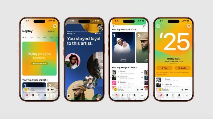 Apple Music Replay 2025: Xem thống kê nghe nhạc của bạn
