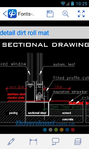 Hỗ trợ chèn chú thích cho bản vẽ