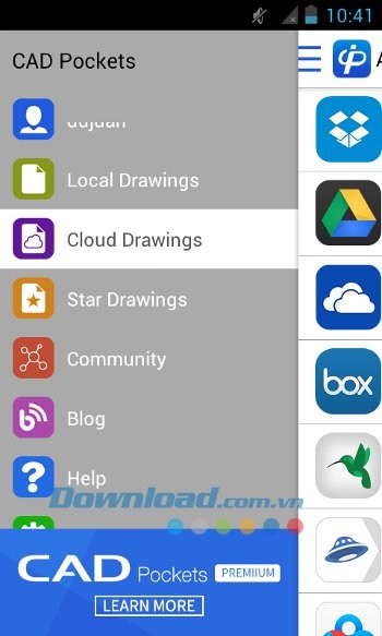Tích hợp nhiều ứng dụng lưu trữ đám mây của bên thứ 3