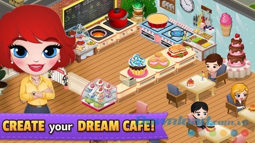 Cafeland - World Kitchen cho iOS là game mô phỏng quản lý nhà hàng hấp dẫn nhất trên iPhone