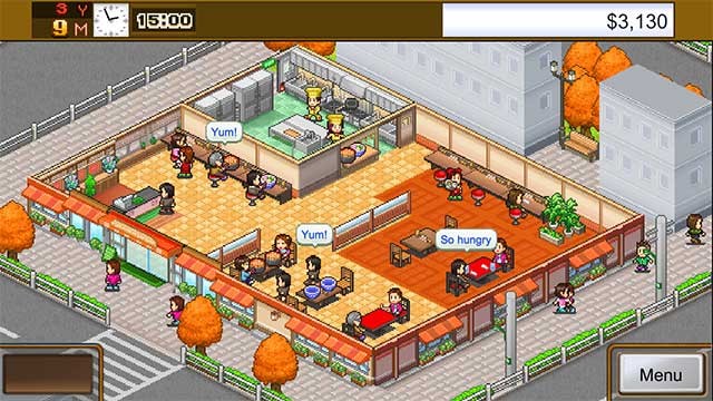 Cafeteria Nipponica là game mô phỏng nấu ăn và quản lý nhà hàng đầy màu sắc
