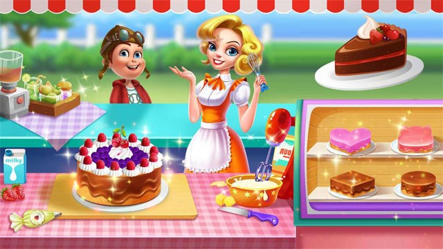 Game làm bánh Cake Maker 3D
