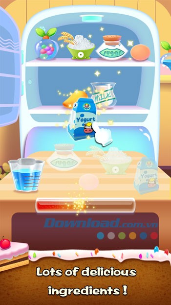 Vô số thành phần cho bạn lựa chọn