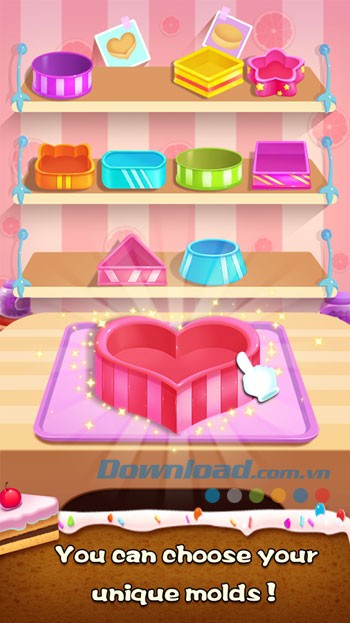 Lựa chọn những chiếc khuôn độc đáo