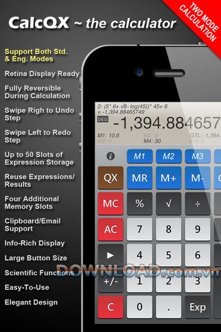CalcQX Lite for iOS
