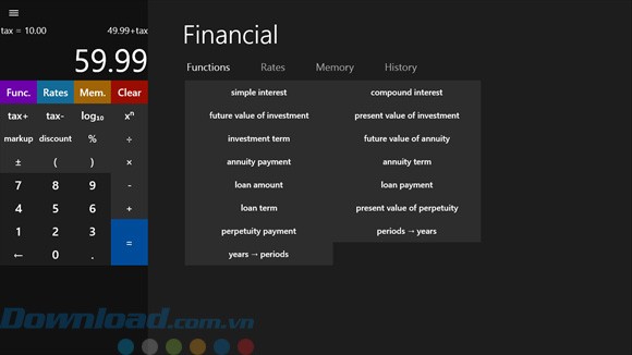 Tính toán tài chính với Financial trong Calculator²