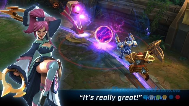 Những màn tung Skill của Champion trong game Call of Champions