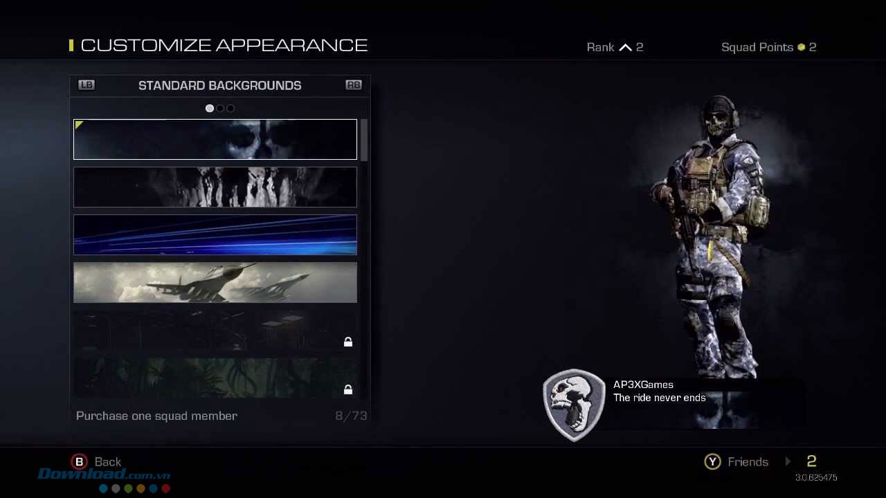 Tùy biến nhân vật đa dạng