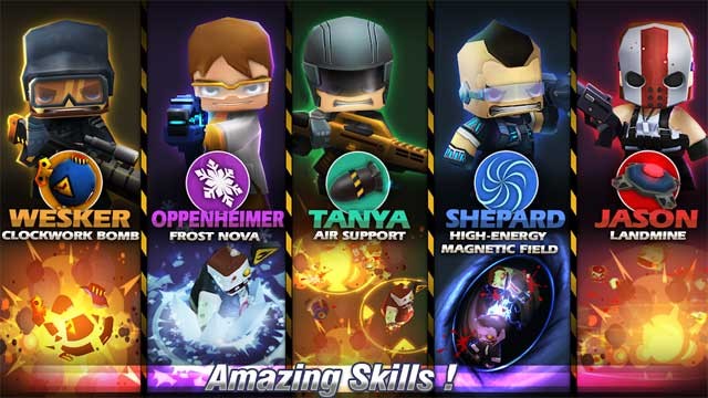 Tăng cường sức mạnh của các thành viên trong đội quân của bạn