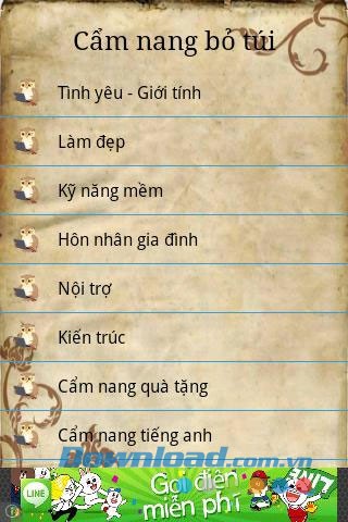 Cẩm nang cuộc sống for Android