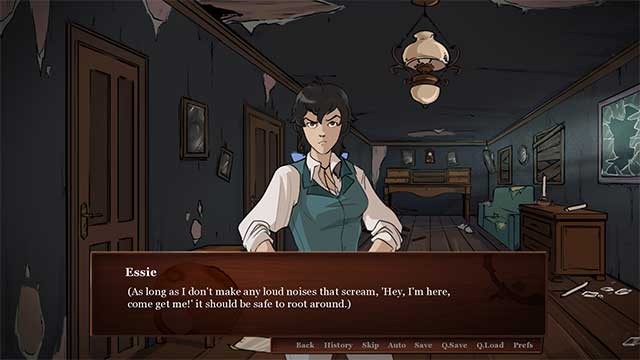 Camera Anima là game visual novel kinh dị với cơ chế point and click