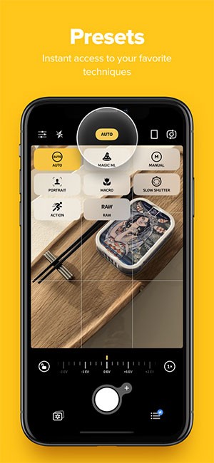 Lưu preset để sửa ảnh nhanh hơn trên Camera+ 2