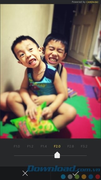 Làm mờ nền ảnh