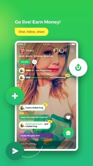 Kiếm tiền trên Camfrog Video Chat for iOS