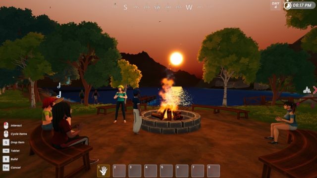 Thu hút khách hàng sử dụng các dịch vụ như cắm trại, đốt lửa trại, tiệc BBQ...