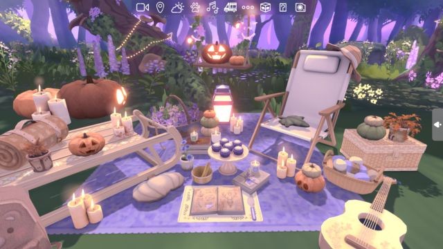 Bản cập nhật chủ đề Mùa thu và Lễ hội ma Halloween mang tên Spooky Cozy Autumn Update