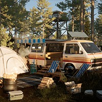 Campervan Simulator: Trải nghiệm cuộc sống chill trên xe cắm trại